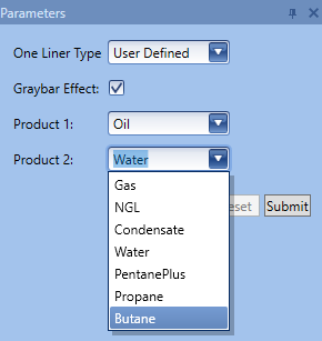 Report - One liner user defined report