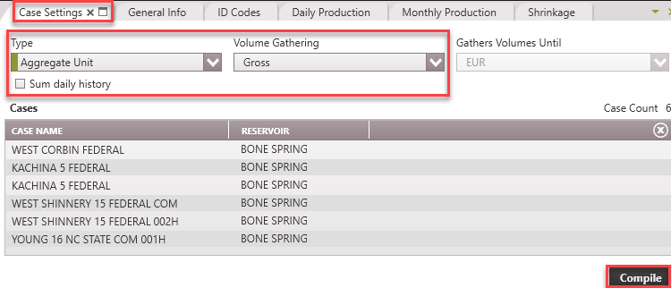 Special Case Type - Aggregate Unit Example