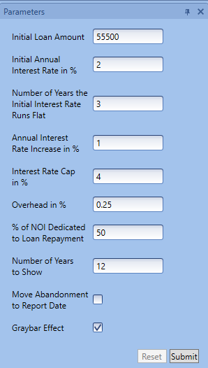Report - Loan report example input