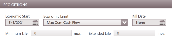 Editing Case - Eco options