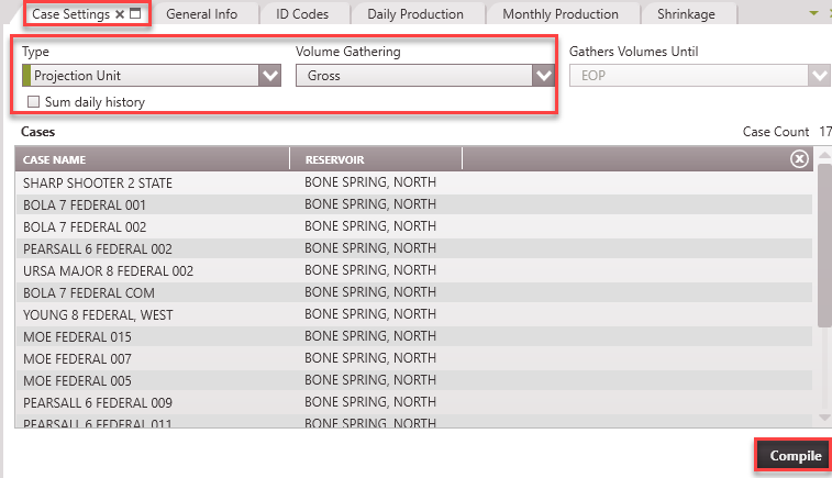 Special Case Type - Projection Unit Example