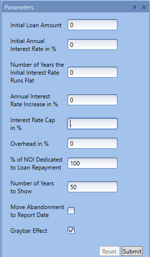 Report - Loan report initialized