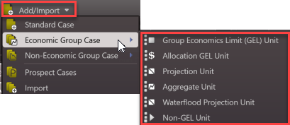 Special Case Type - Economic Group Cases